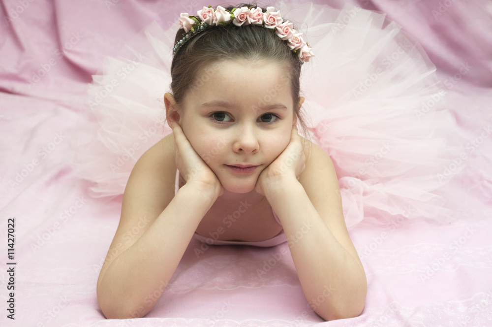 Sweet little ballerina