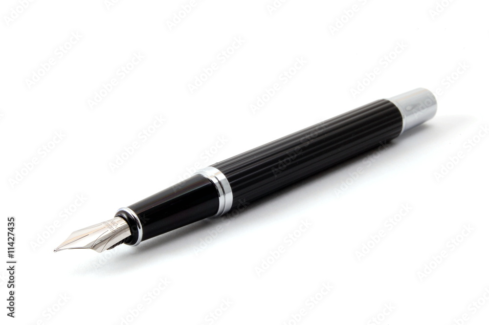 fountain pen isolated on white background fountain pen isolated on white background