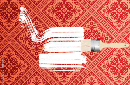 red wallpaper