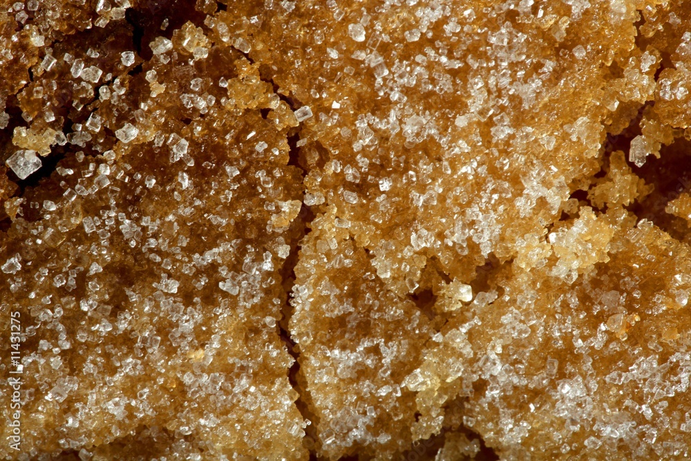 Cake top texture with white sugar Cake top texture with white sugar
