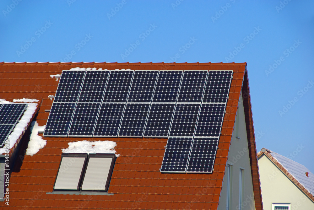 Fototapeta premium Solaranlage - solar plant 56