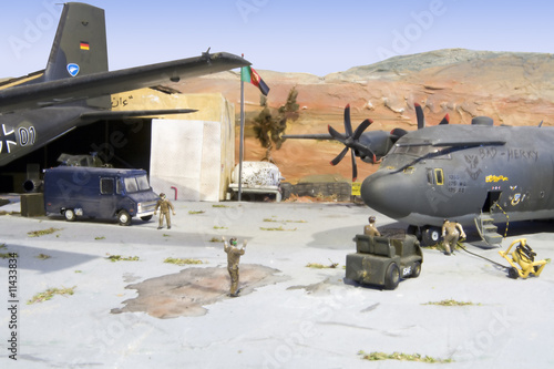 Photography Flughafen Diorama