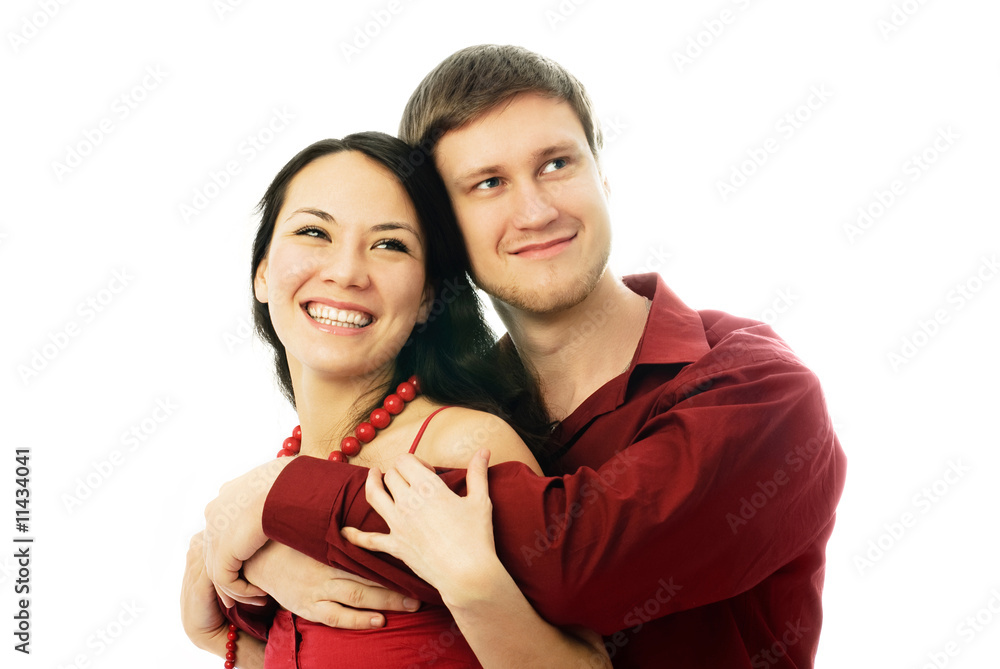 happy young couple happy young couple