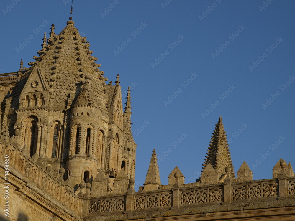 Fototapeta premium Cimborrio de la catedral vieja de Salamanca (España)