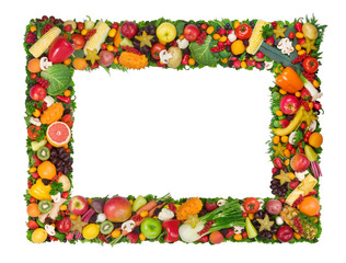 Fruit and vegetable frame