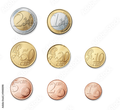Monete Euro photo