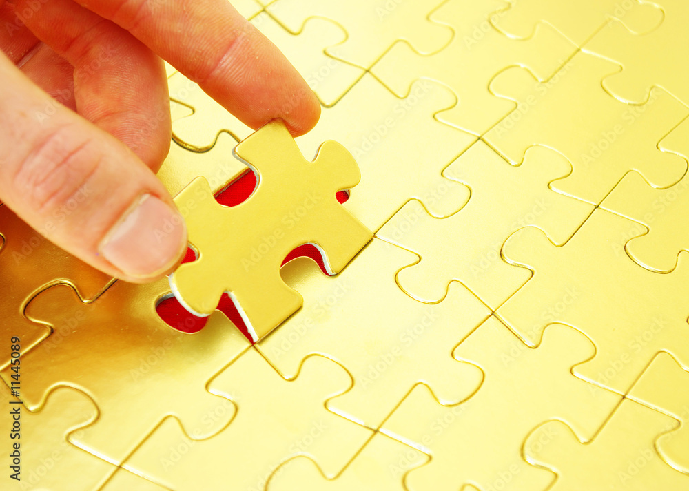 Fototapeta premium puzzle