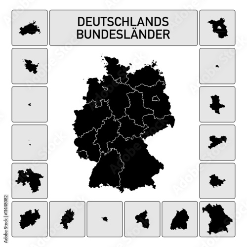 karte deutsche bundesländer