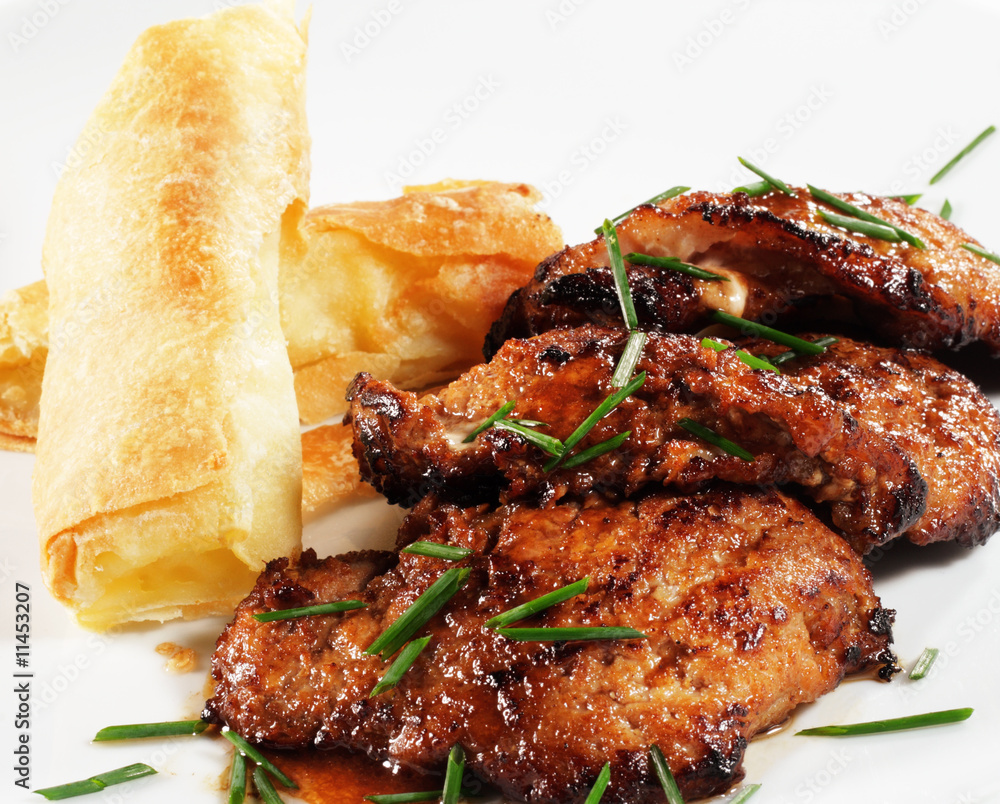 Roasted Pork with Crispy Potato Roasted Pork with Crispy Potato