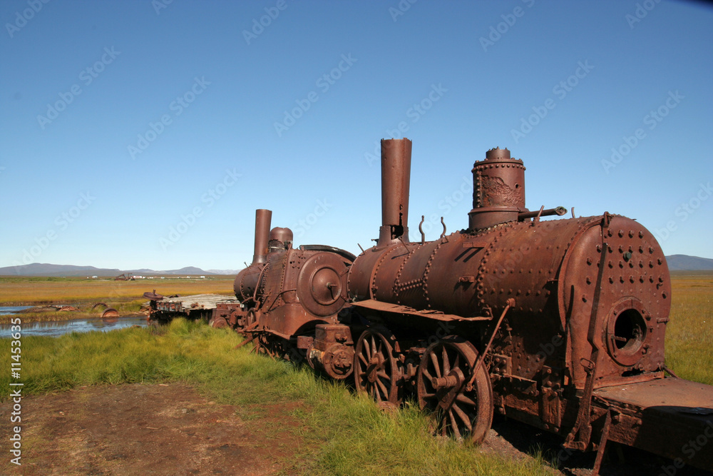 Fototapeta premium Rusty train
