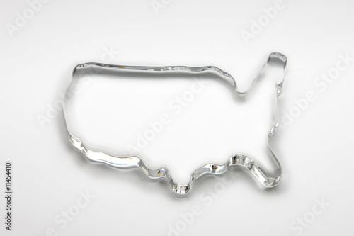 Photography Glass US paperweight