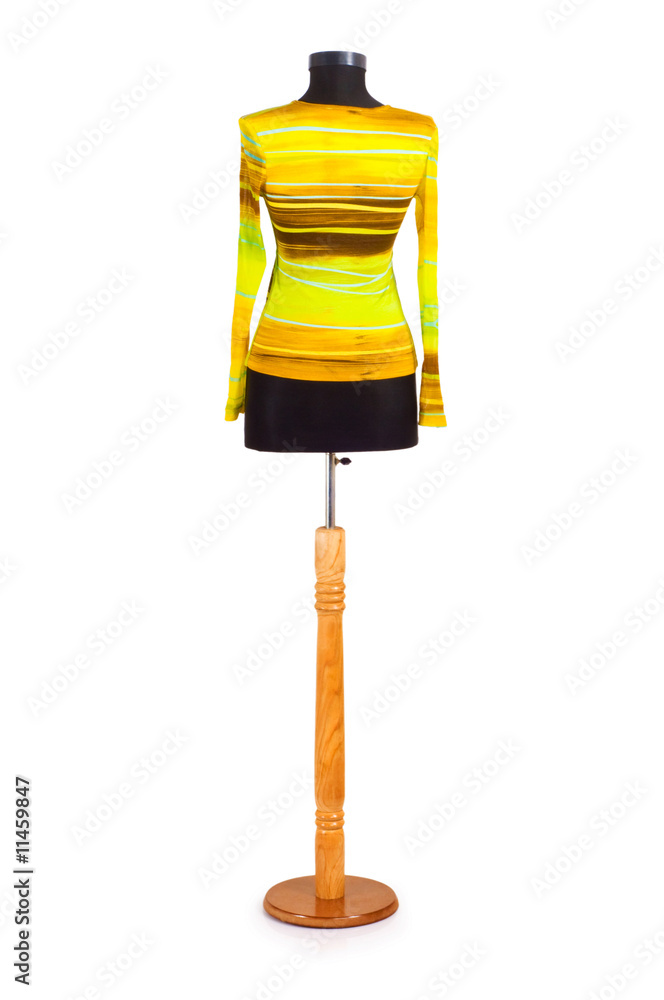 Obraz premium Stylish jacket isolated on the white background