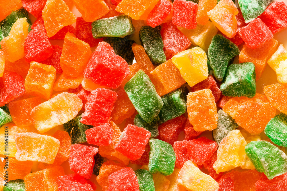 Various dry colourful sweets arranged as background Various dry colourful sweets arranged as background