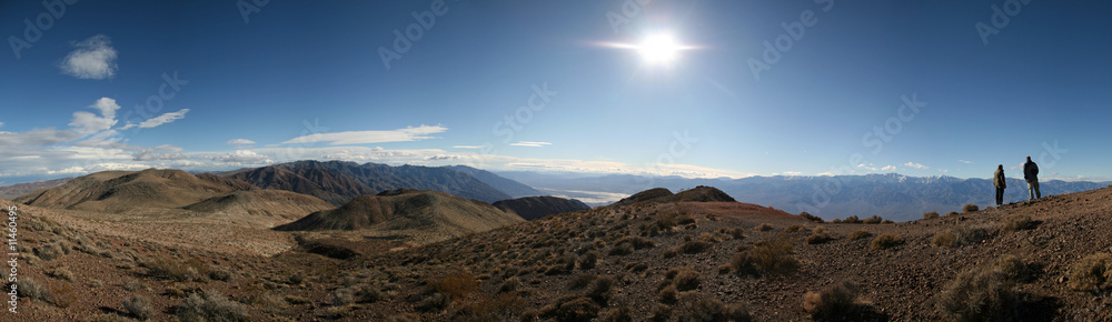 Panorama Death Valley Nevada