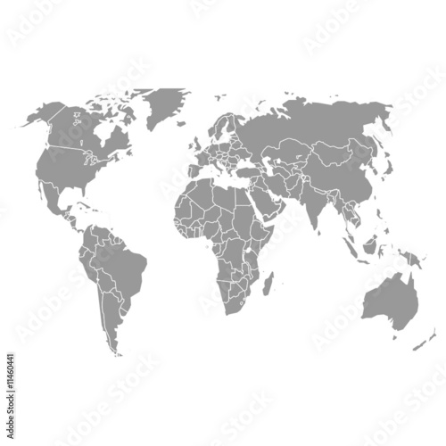 weltkarte - world map