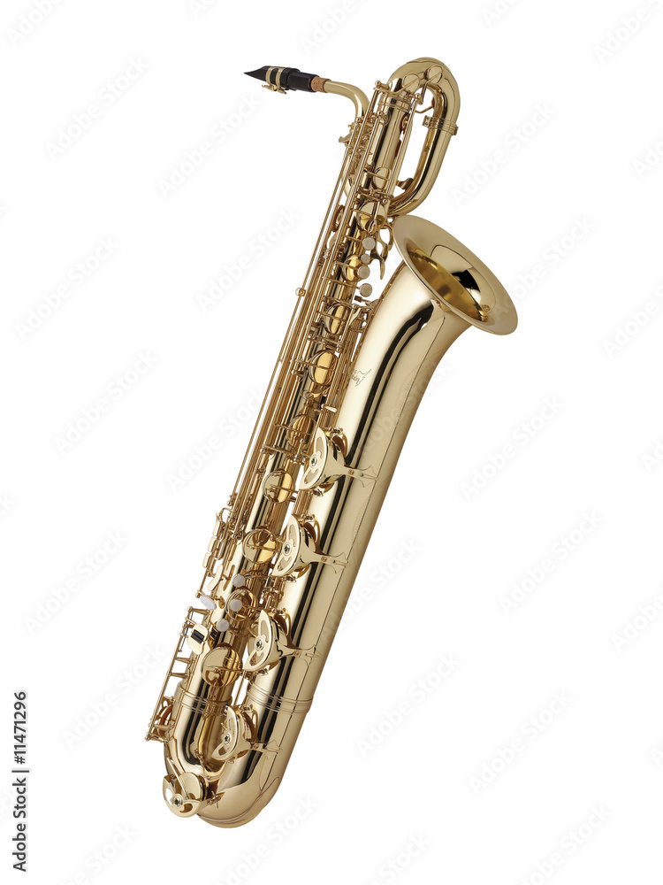 Naklejka premium saxophone