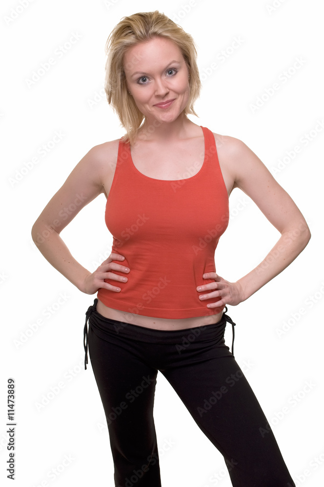 Dressed for the gym Dressed for the gym