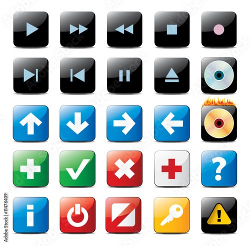 navigation web buttons