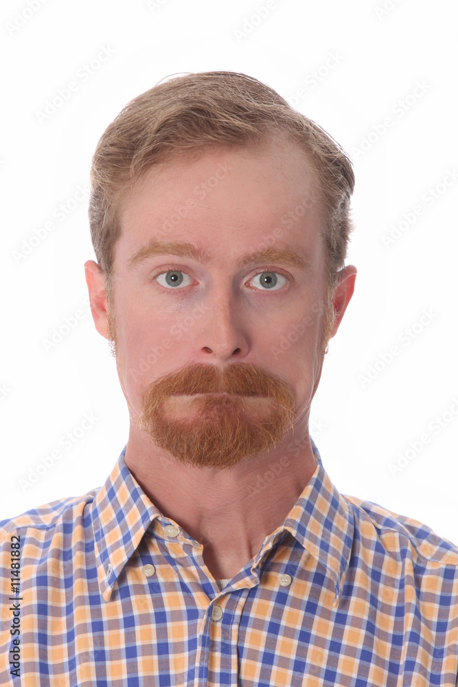 Obraz premium Portrait of funny man