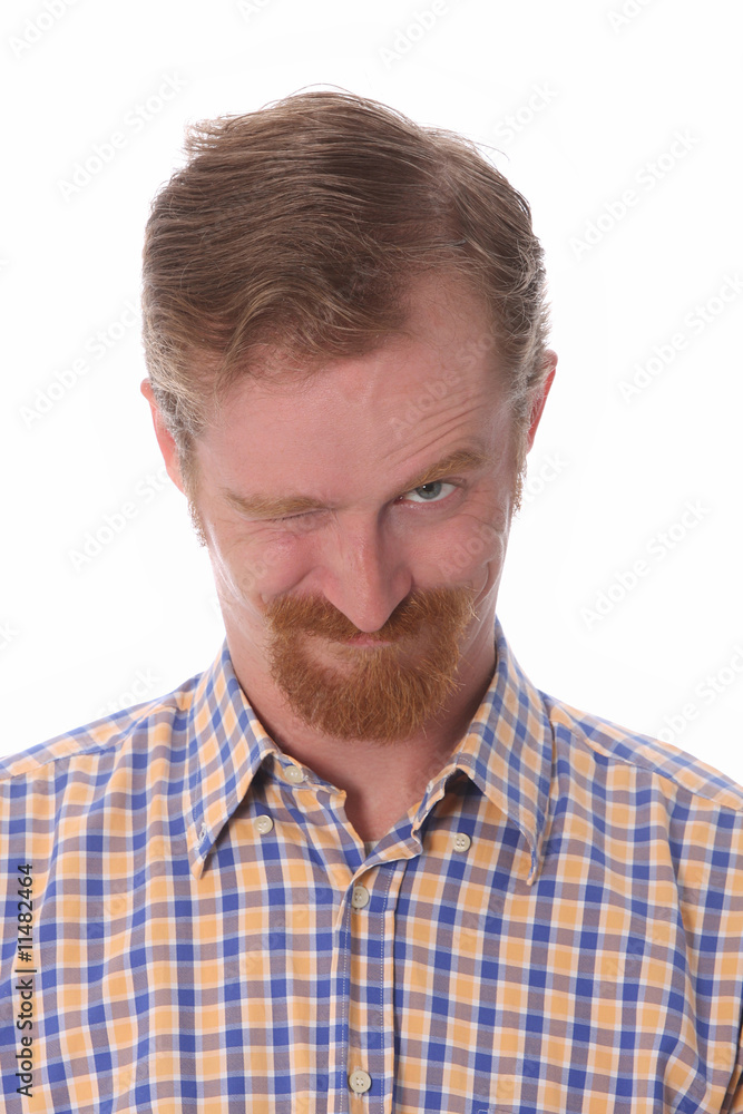 Obraz premium winking man