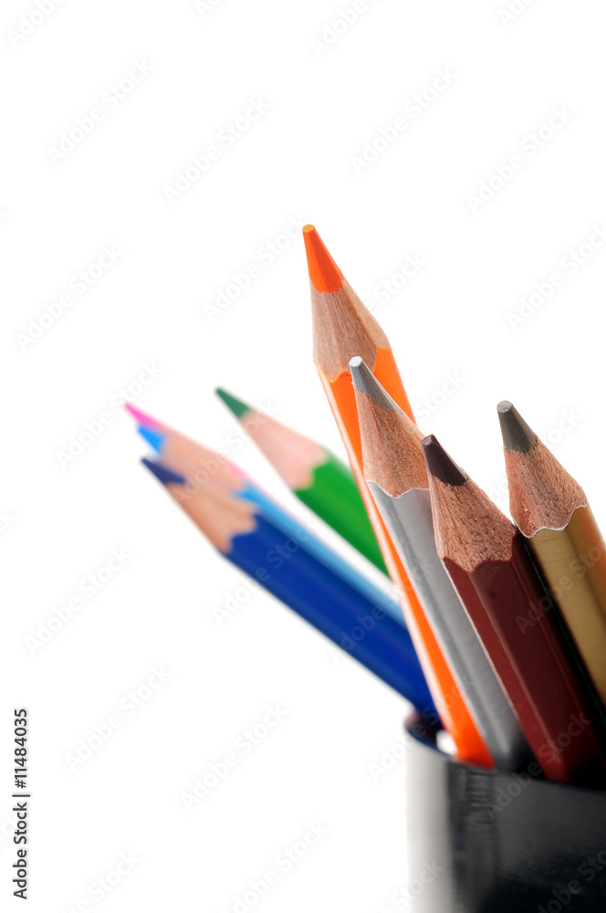 Fototapeta premium Colored pencils