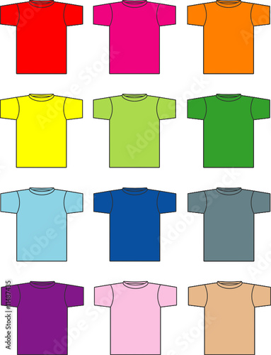 t-shirts colors