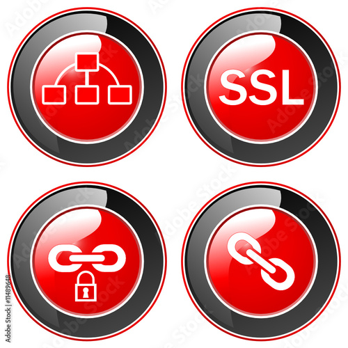 Netzwerk - Icon-Set