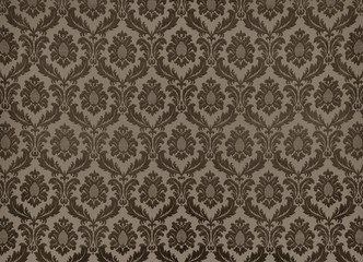 Vintage brown wallpaper