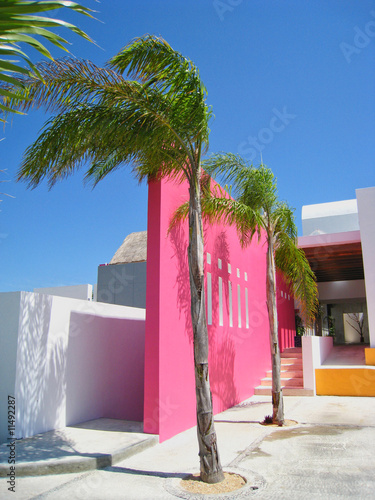 Tropical Resort Spa Entry