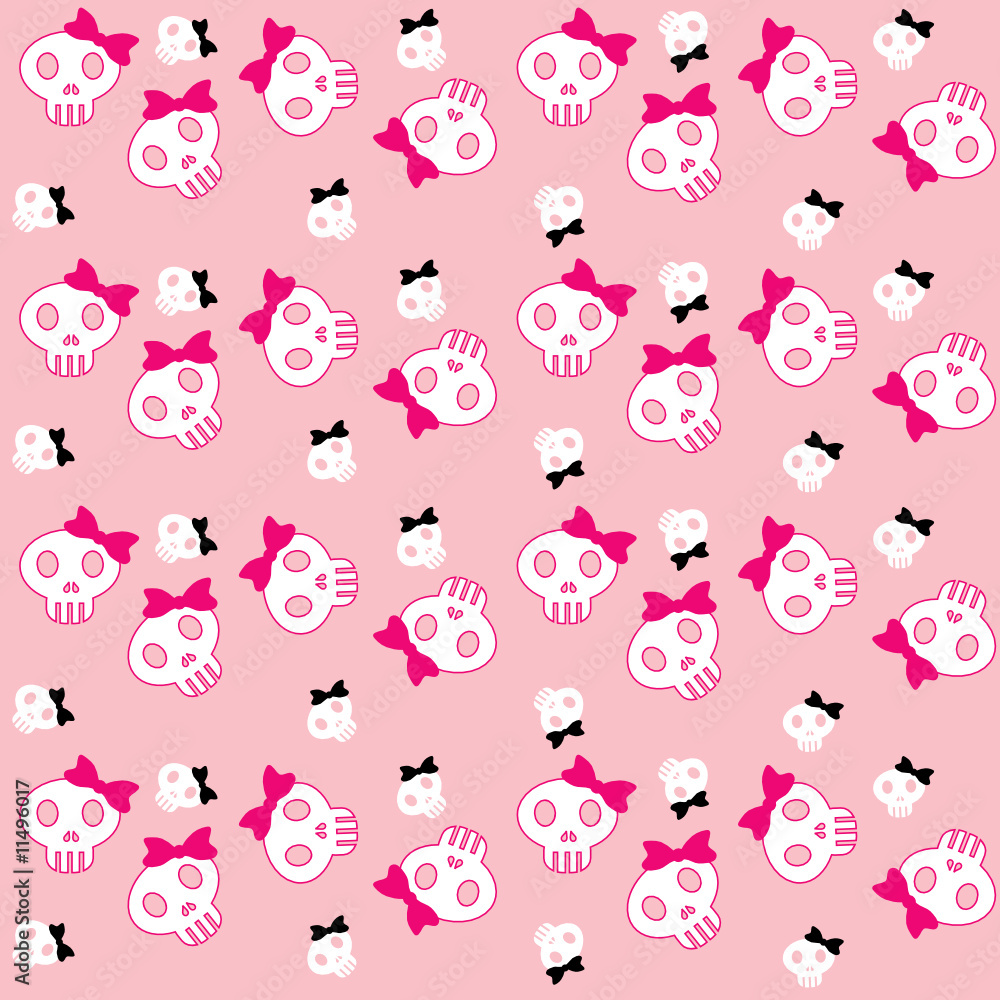 Emo seamless pattern Emo seamless pattern