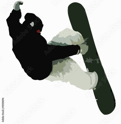 saut snowboard