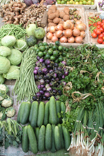 Gemüse aus Laos