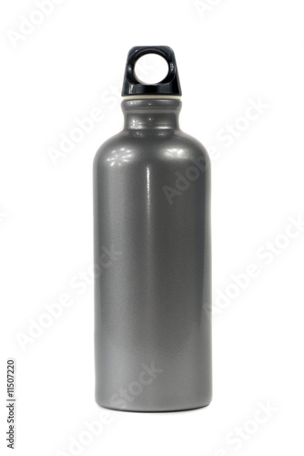 Stylish Water Bottle isolated on white