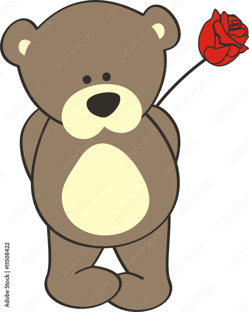 Obraz premium osito teddy