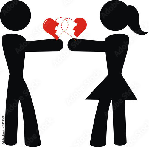 pareja corazon