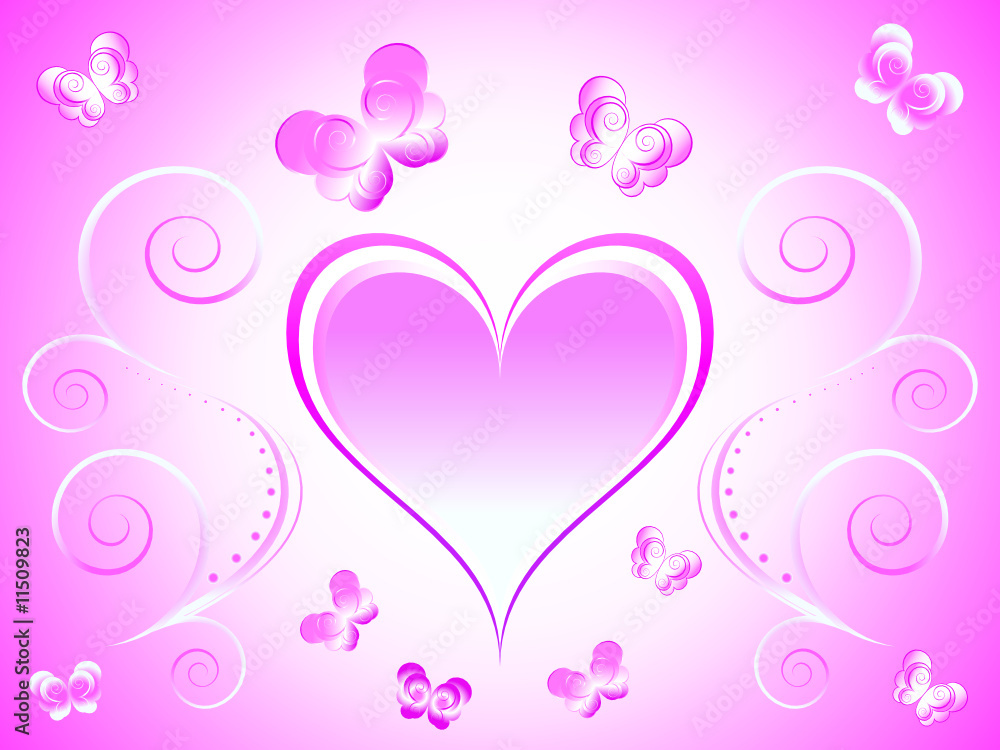 vector illustration heart background vector illustration heart background