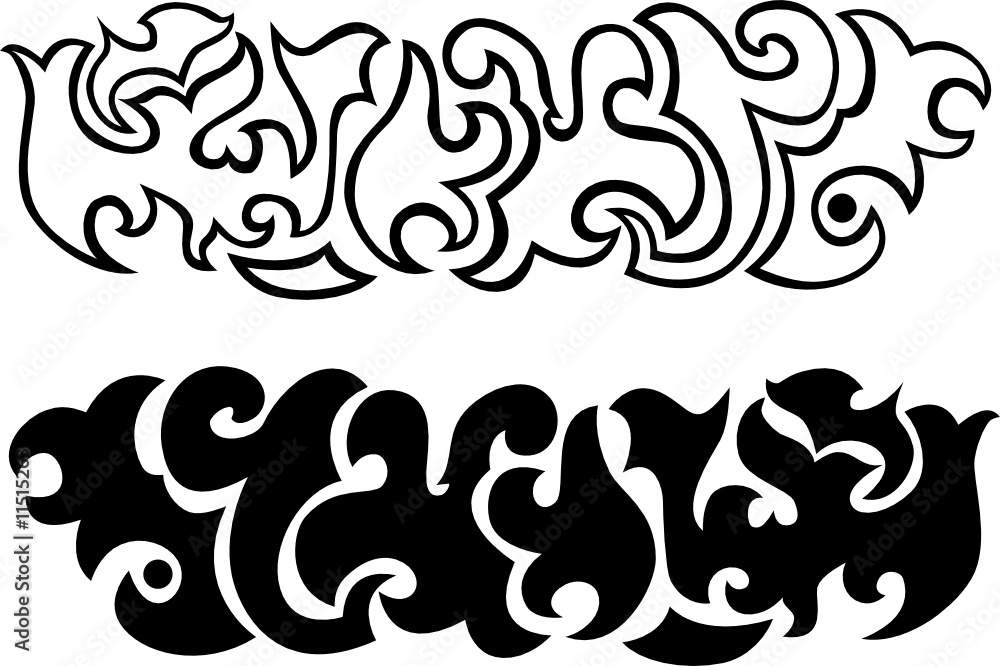 Vector pattern for design. Vector pattern for design.