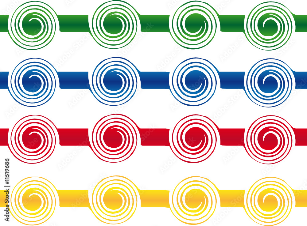 Different color swirls Different color swirls