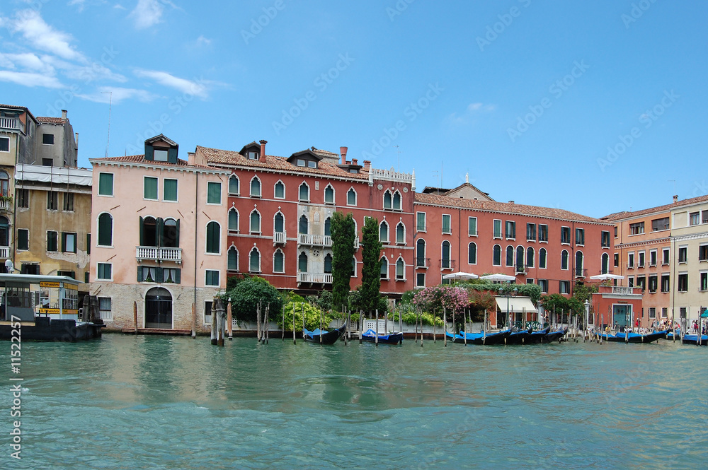 grand canal in center of Venice