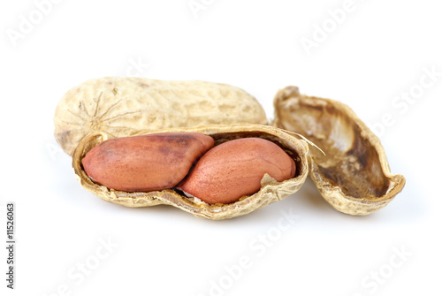 Close-up shot of peanut