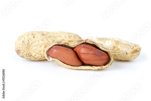 Close-up shot of peanuts