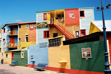 Keuken achterwand Buenos Aires Levendige straat in La Boca  © PHOTOPOLITAIN