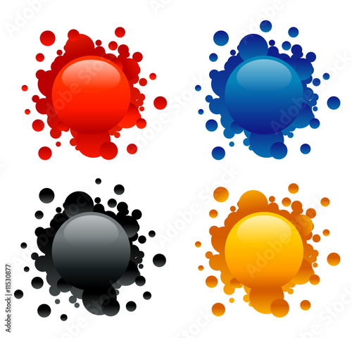 Splash buttons