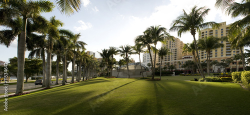 Panorama of Downtown West Palm Beach