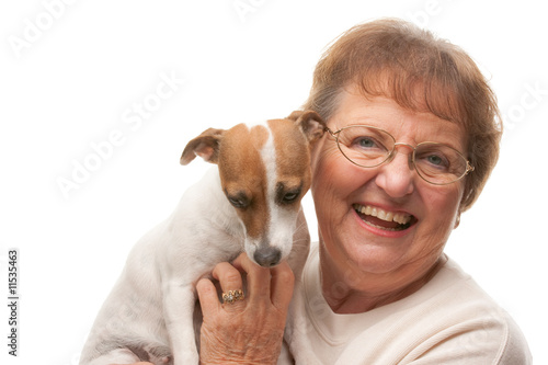 Attractive Senior Woman wit...