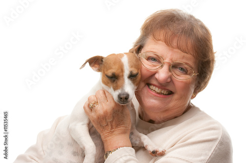 Happy Attractive Senior Wom...