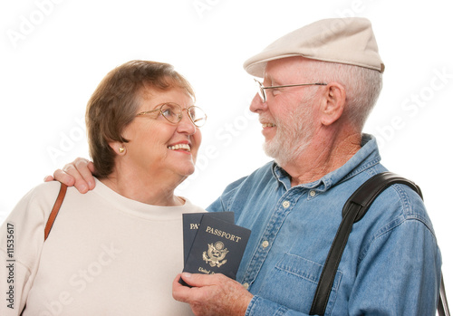 Happy Senior Couple with Pa...