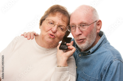 Expressive Senior Couple Us...