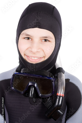 young diver