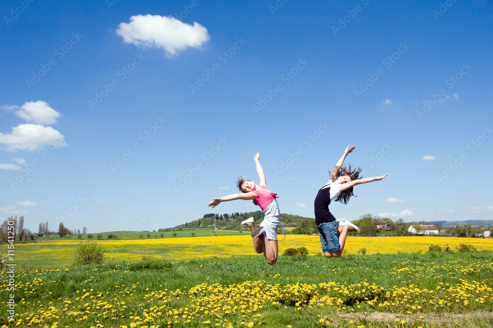 girls jump girls jump